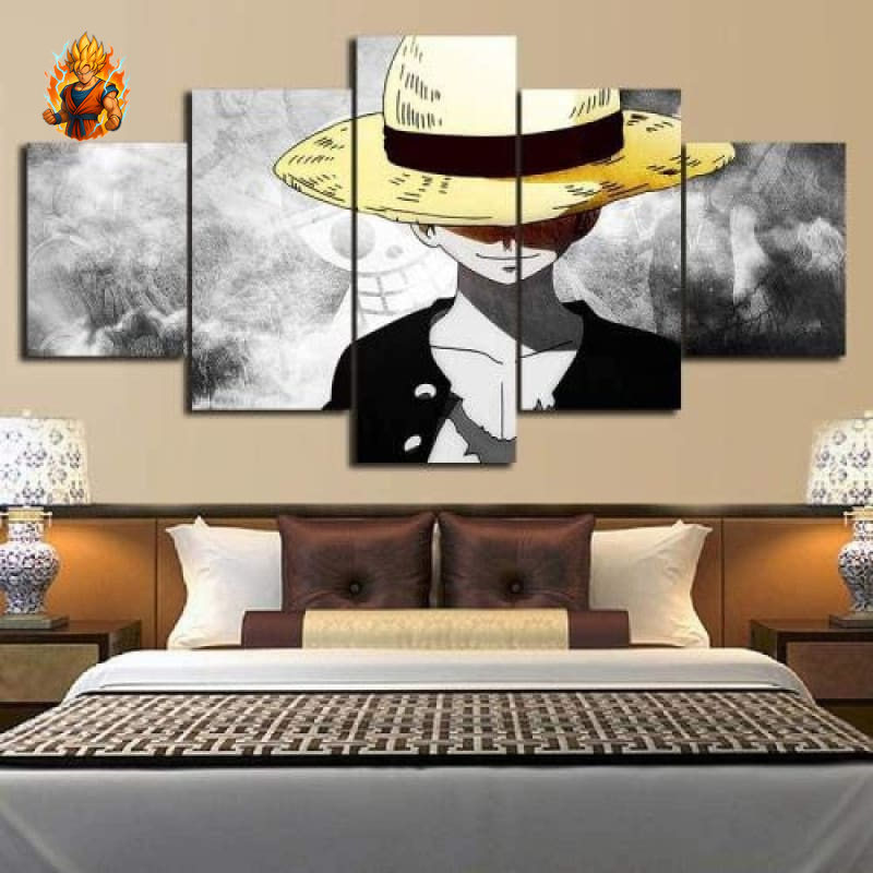 Peinture de Monkey D Ruffy - One Piece-Ma boutique