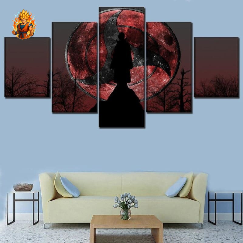 Mangekyô Sharingan-Gemälde von Itachi Uchiha – Naruto Shippuden-Ma boutique