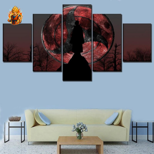 Mangekyô Sharingan-Gemälde von Itachi Uchiha – Naruto Shippuden-Ma boutique