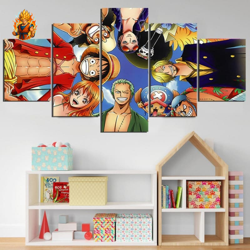 Tableau de l'équipage Mugiwara - One Piece-Ma boutique