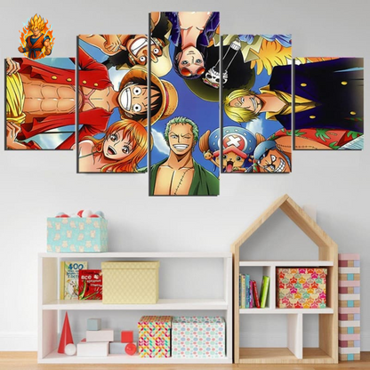 Tableau de l'équipage Mugiwara - One Piece-Ma boutique