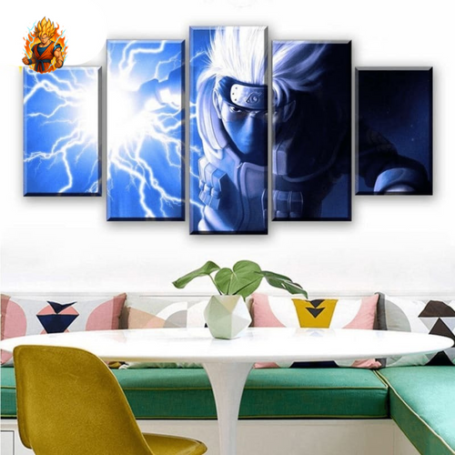 Peinture de Kakashi Hatake - Naruto Shippuden-Ma boutique