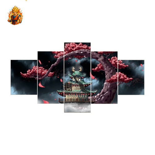 Tableau d'île de Wano Kuni - One Piece-Ma boutique