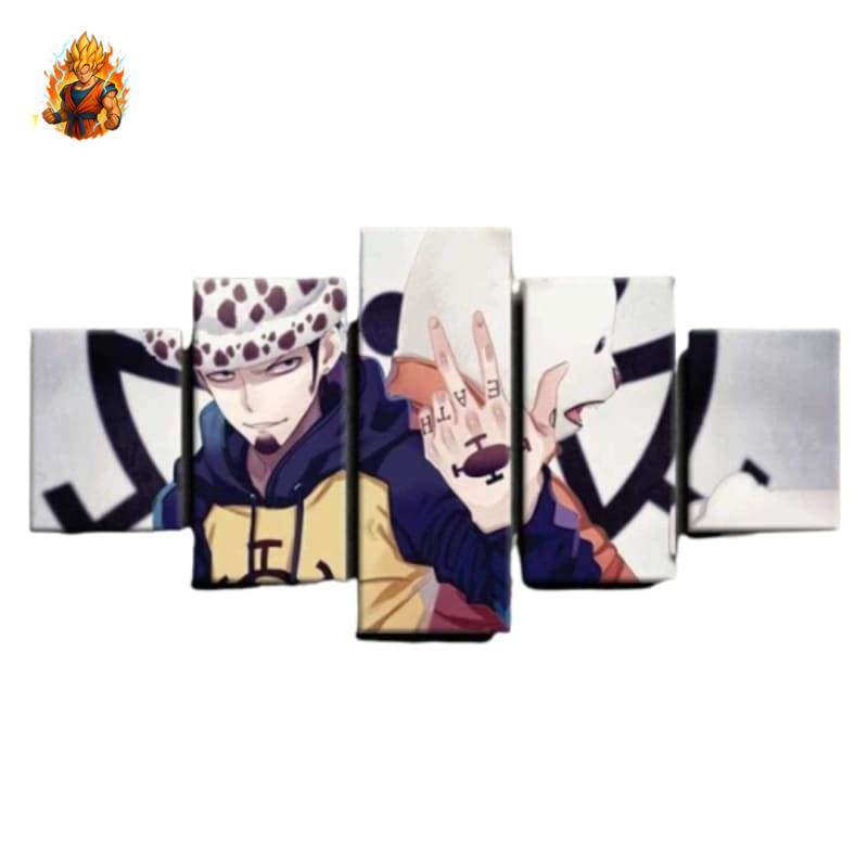 Peinture de la loi de l'eau de Trafalgar D - One Piece-Ma boutique