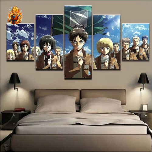 Carte d'aperçu du bataillon d'exploration - Attack on Titan-Ma boutique