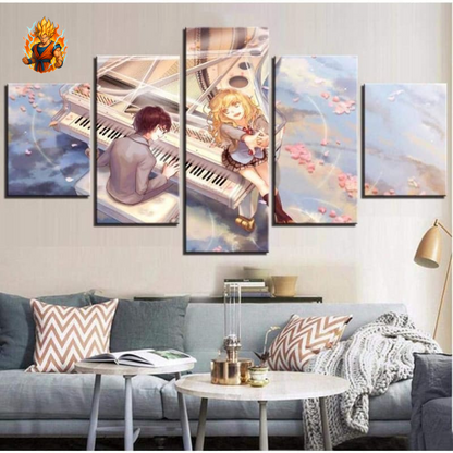 Peintures d'Arima Kôsei et Kaori Miyazono - Your Lie in April-Ma boutique