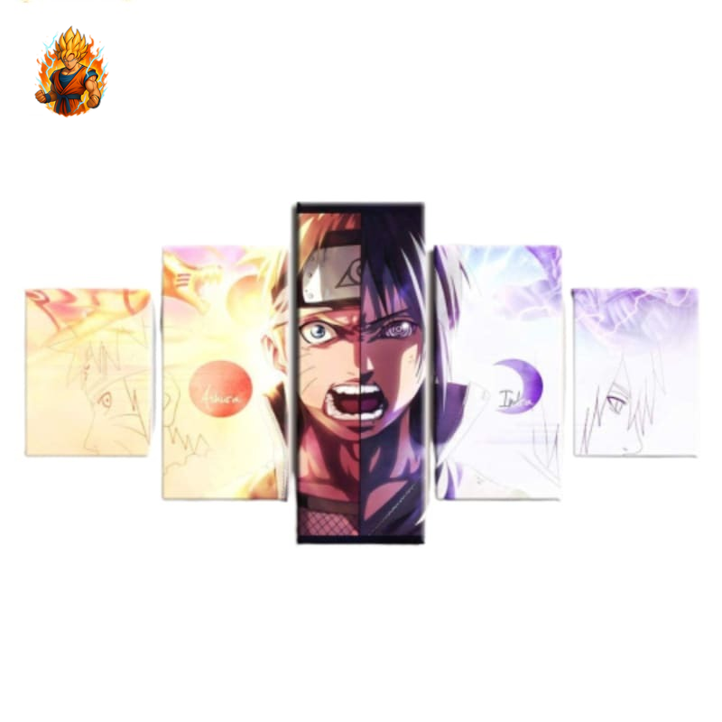 Peintures de Naruto et Sasuke - Naruto Shippuden-Ma boutique