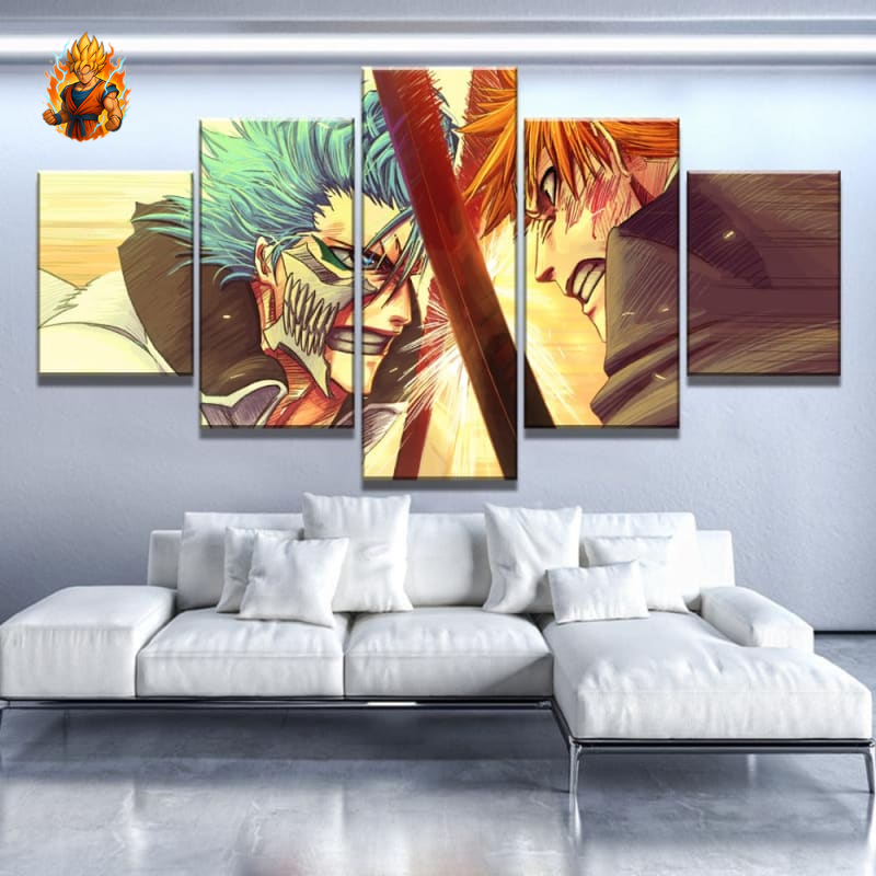 Tableau Ichigo vs Grimmjow - Bleach