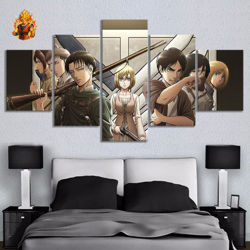 Peintures Historia and Friends - Attaque sur Titan-Ma boutique