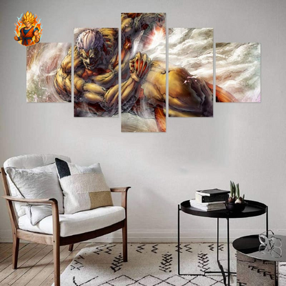 Tableau Armored Titan par Reiner Braun - Attaque sur Titan