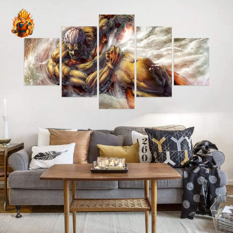 Tableau Armored Titan par Reiner Braun - Attaque sur Titan