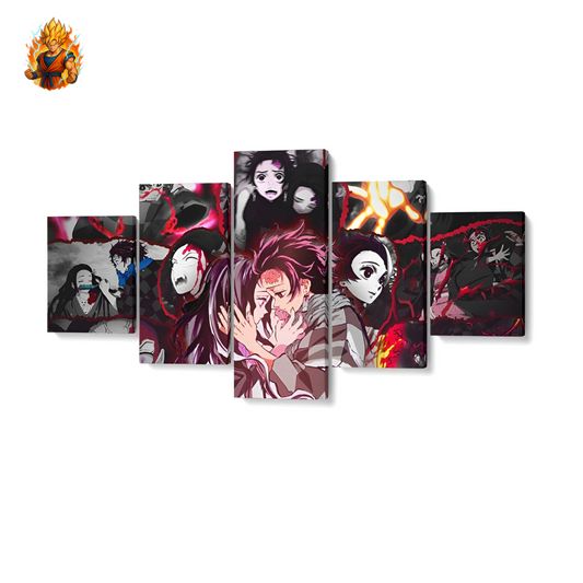 Tanjiro & Nezuko-Peinture – Demon Slayer-Ma boutique