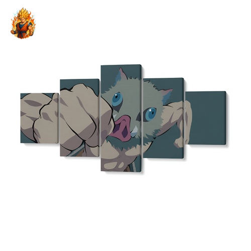 Tableau d'Inosuke - Demon Slayer-Ma boutique