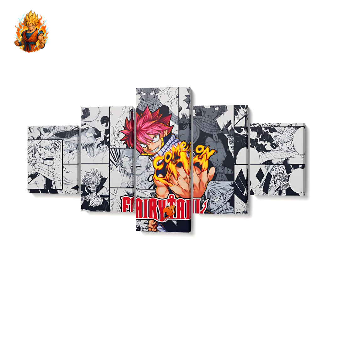 Peinture de Natsu Dragnir - Fairy Tail-Ma boutique