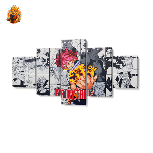 Peinture de Natsu Dragnir - Fairy Tail-Ma boutique