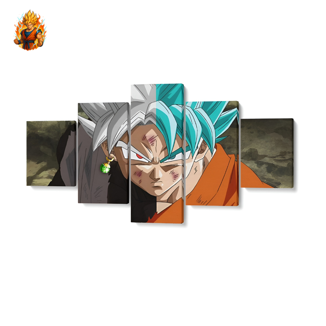 Tableau Goku x noire - DBZ-Ma boutique