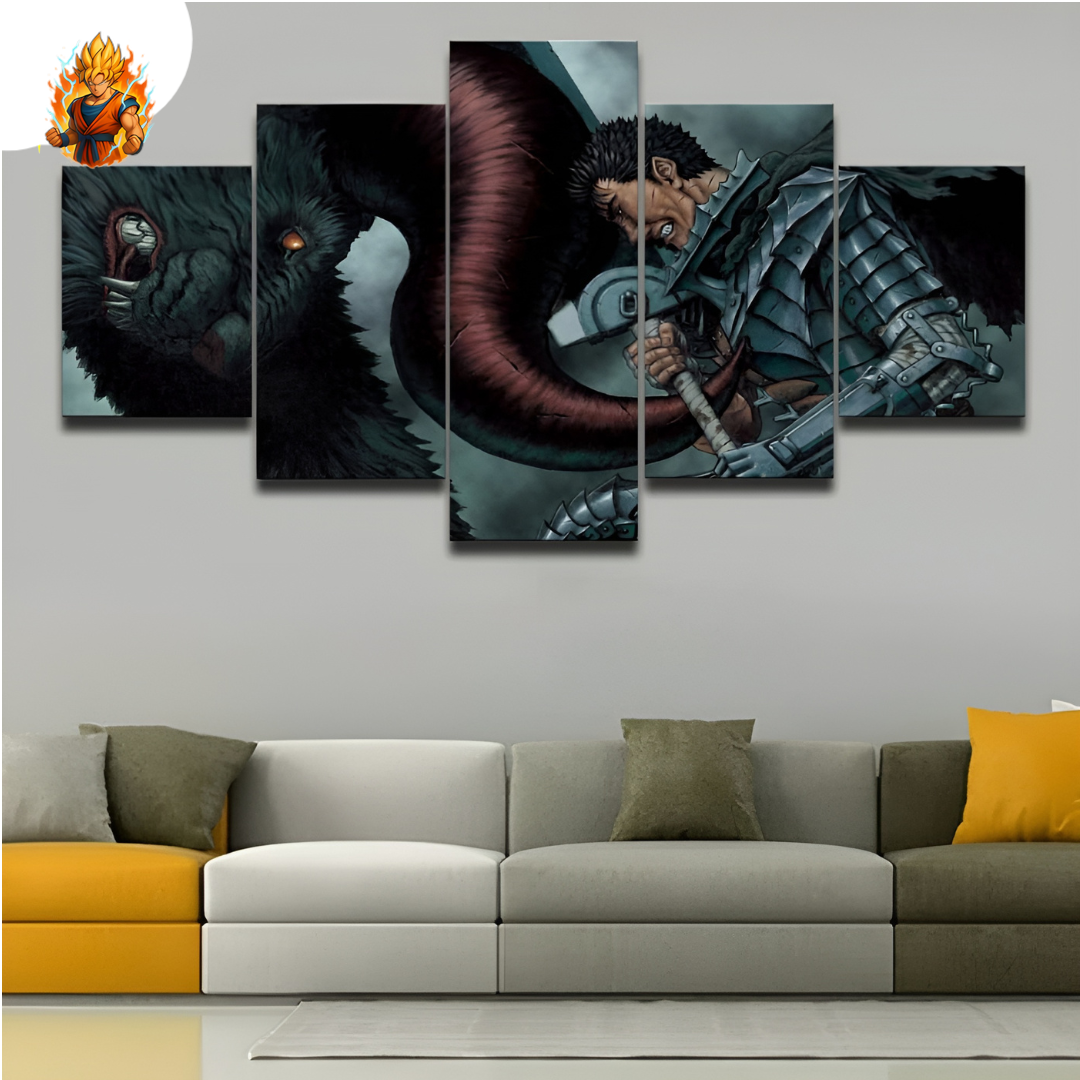 Tableau Guts vs Zodd - Berserk-Ma boutique