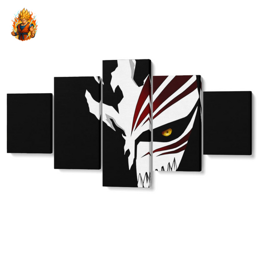 Weiße Malerei „Maske“ – Bleach-Ma boutique