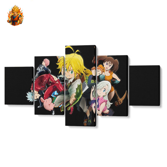 Peinture 7 péchés capitaux - Nanatsu no Taizai-Ma boutique