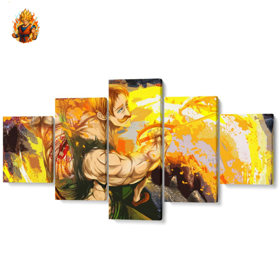Peinture d'Escanor - Nanatsu no Taizai-Ma boutique