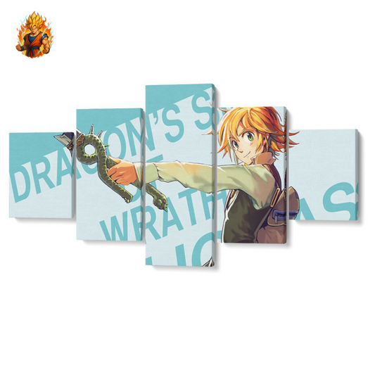 Le tableau de Meliodas « Colère » - Nanatsu no Taizai-Ma boutique