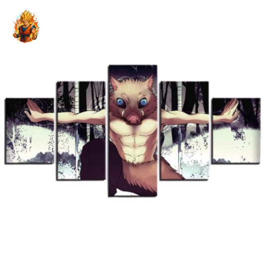 Peinture d'Inosuke Hashibira - Demon Slayer-Ma boutique