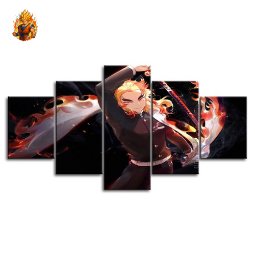 Peinture de Kyojuro Rengoku - Demon Slayer-Ma boutique