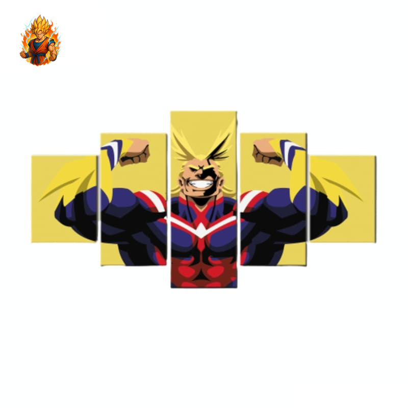 Peinture All Might par Toshinori Yagi - My Hero Academia-Ma boutique
