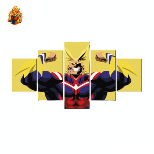 Peinture All Might par Toshinori Yagi - My Hero Academia-Ma boutique