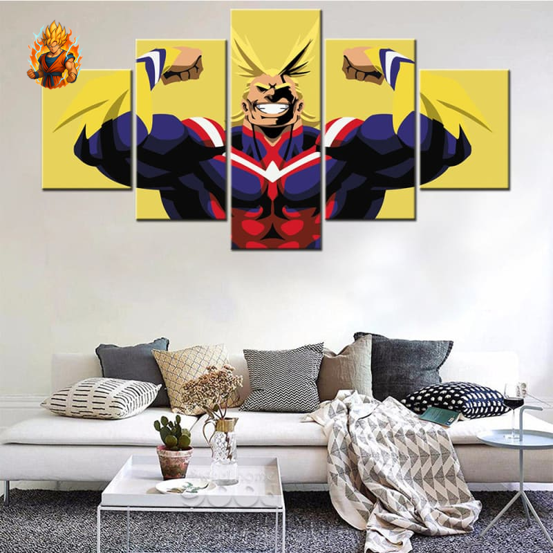 Tableau All Might par Toshinori Yagi - My Hero Academia