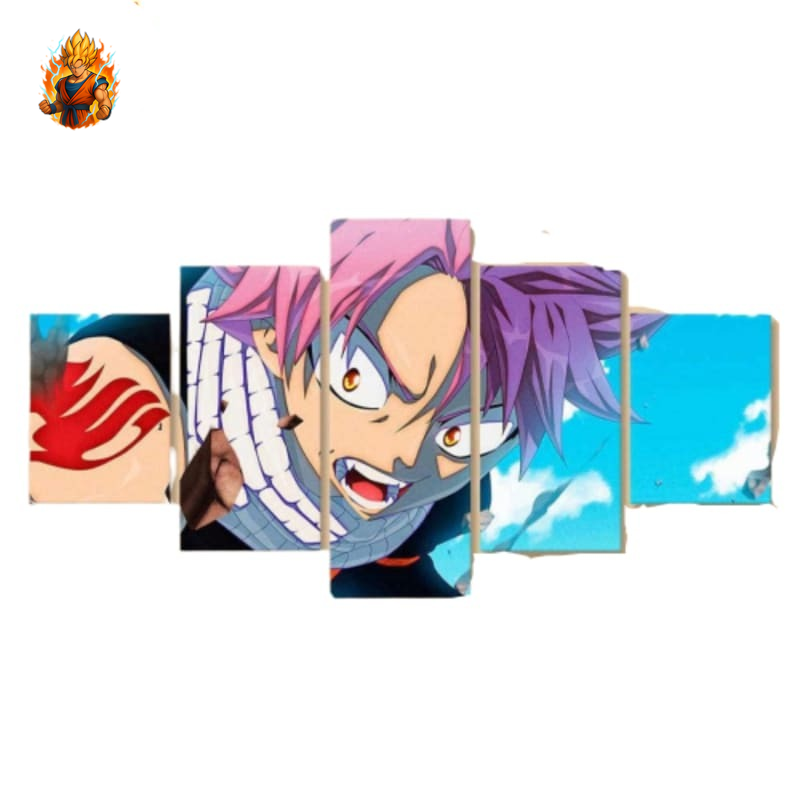 Peinture La salamandre par Natsu Dragnir - Fairy Tail-Ma boutique