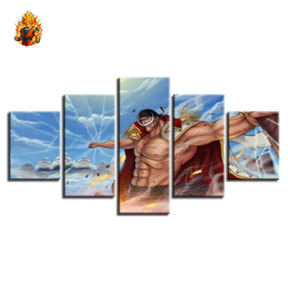 Peinture de Barbe Blanche - One Piece-Ma boutique
