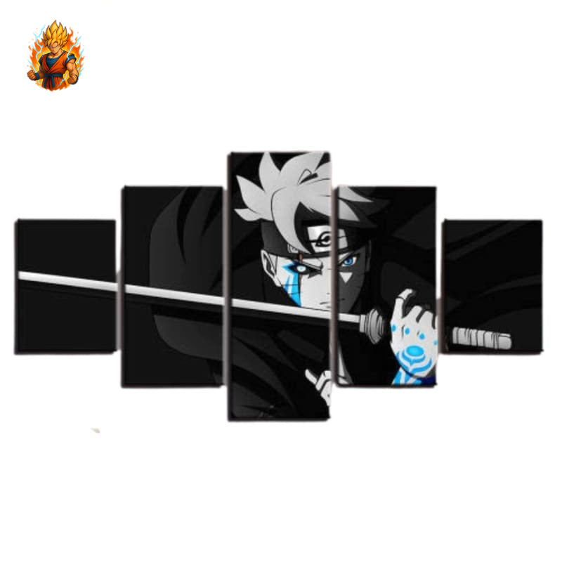 Peinture de Boruto Uzumaki - Naruto Shippuden-Ma boutique