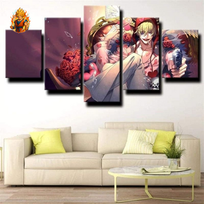 Don Quijote Rocinante Corazon Tableau - One Piece