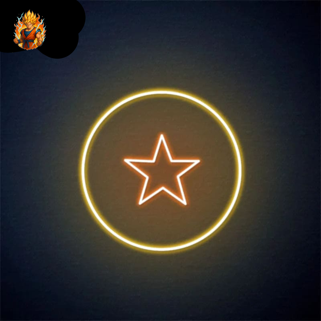 Boule de cristal n°1 de couleur néon - Dragon Ball Z-Ma boutique