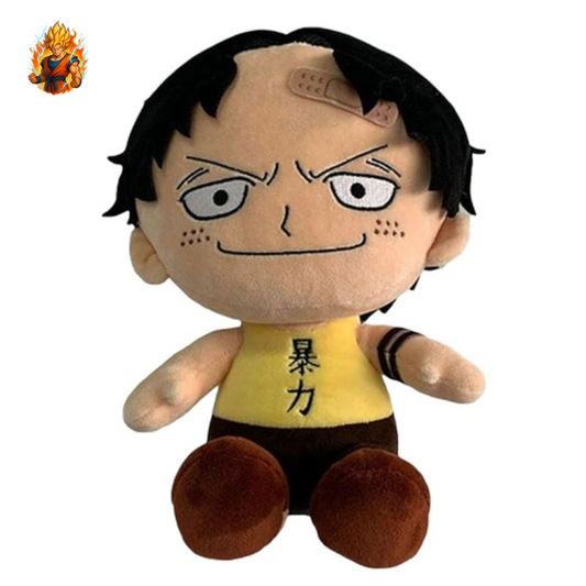 Ace et peluche - One Piece-Ma boutique