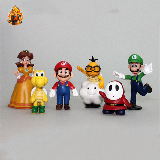 6 Figurines Mario - Lot 3-Ma boutique