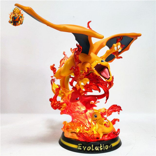Figurine Pokémon évolution Charizard-Ma boutique