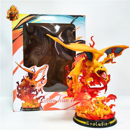 Figurine Pokémon évolution Charizard