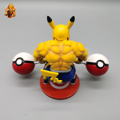 Figurine Pikachu Musclé