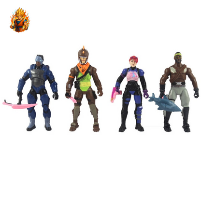 Figurine Fortnite - Lot Battleroyale ( 8 pièces )