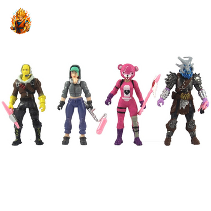 Figurine Fortnite - Lot Battleroyale ( 8 pièces )