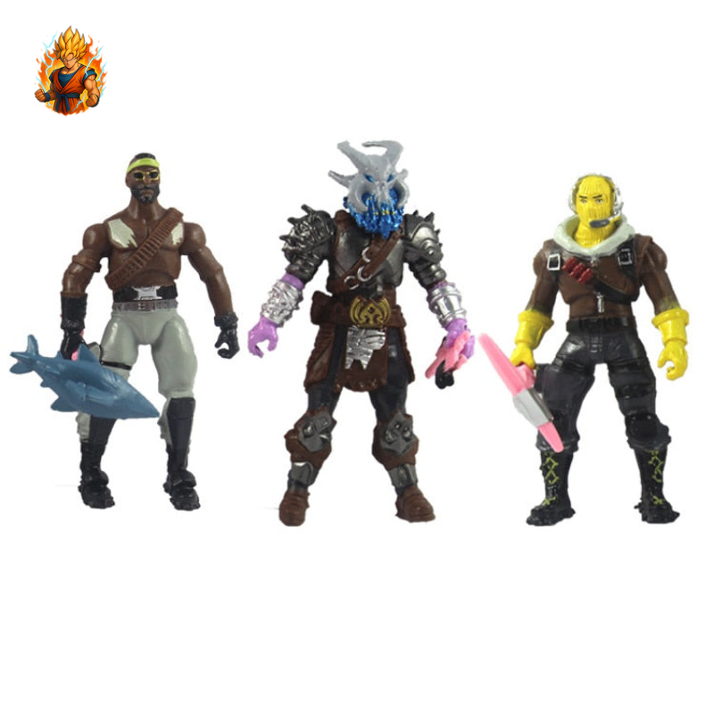 Figurine Fortnite - Lot Battleroyale ( 8 pièces )