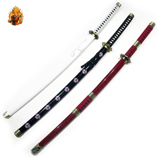 Set mit 3 Katanas Roronoa Zoro – One Piece-Ma boutique