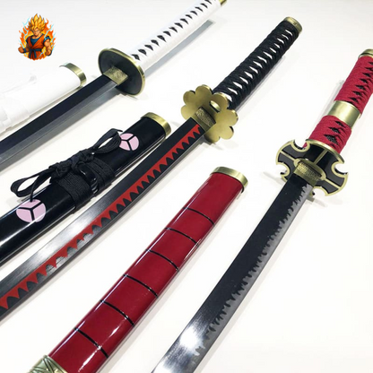 Set mit 3 Katanas Roronoa Zoro – One Piece