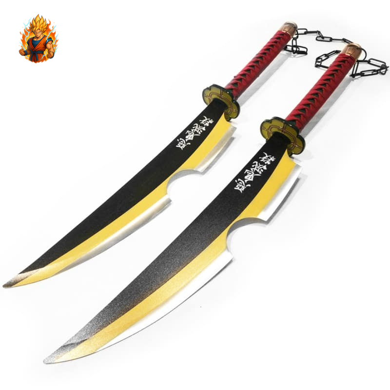 Uzui Tengen Sabres Jumeaux - Demon Slayer-Ma boutique