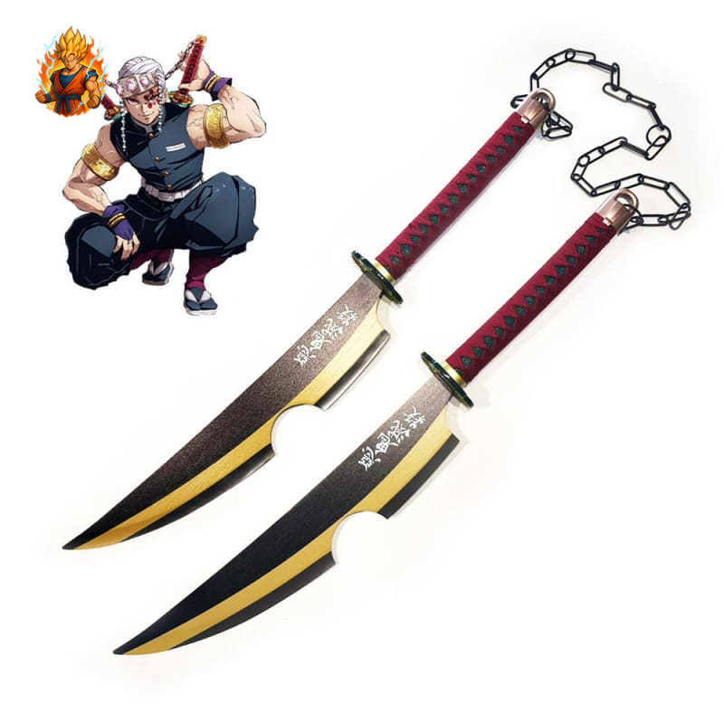 Uzui Tengen Sabres Jumeaux - Demon Slayer