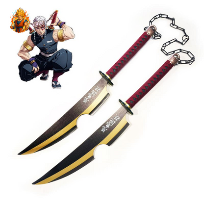 Uzui Tengen Sabres Jumeaux - Demon Slayer