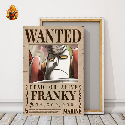 Poster Wanted Franky - One Piece