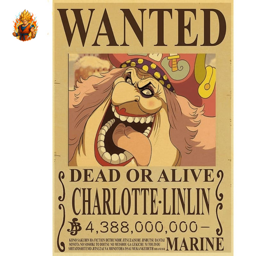 Affiche recherchée Big MOM - One Piece-Ma boutique